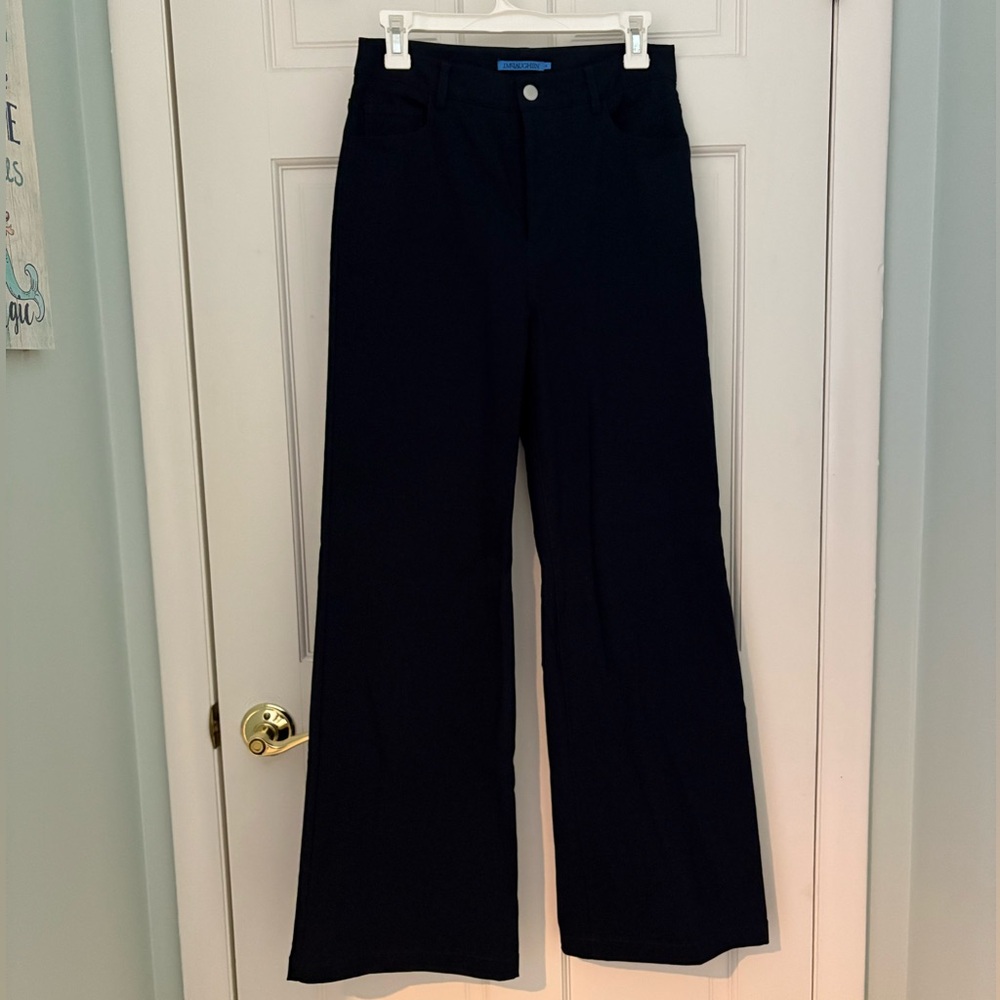 J Mclaughlin Wide Leg Navy Pant